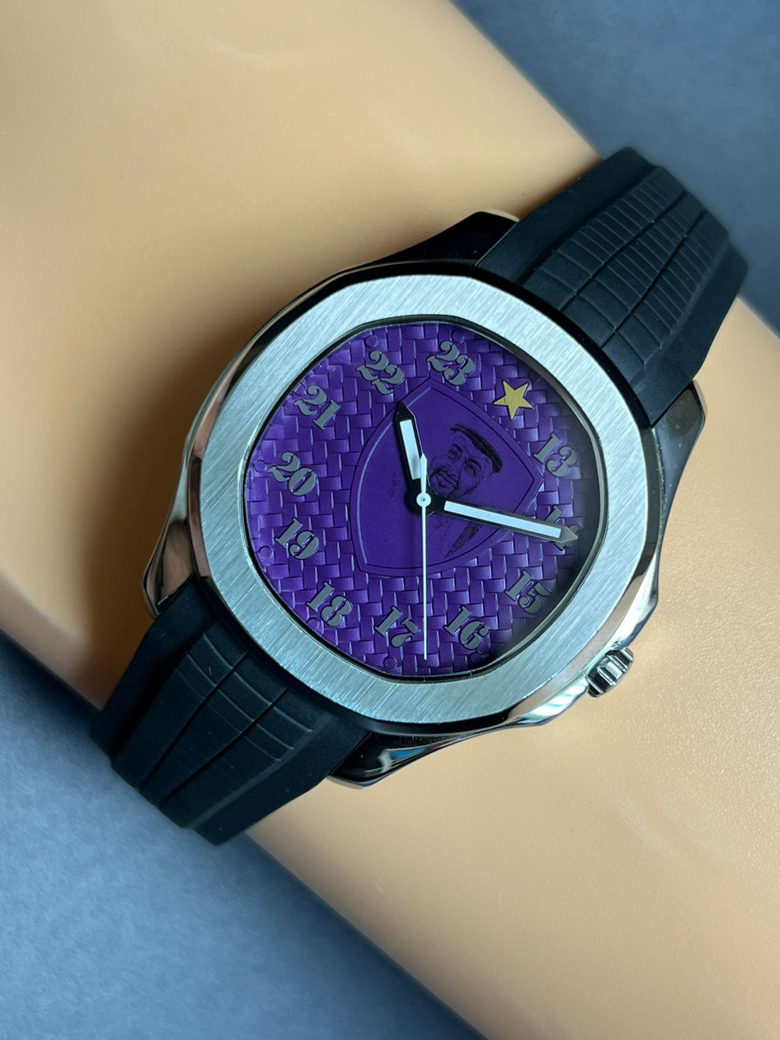 Chairman Geneve Blue Strap Blue Dial Twenty Four Hour Ladies Luxury Watch