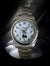 Chairman Geneve Dated Arabic White Dial Silver Strap Gents Watch