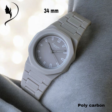 Chairman Geneve Swiss Design Grey Gents Poly Carbon Watch