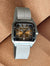 Chairman Geneve UAE Emblem Roman Brown Dial White Strap Gents Watch