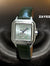 Zayed Dated Arabic Grey Dial Green Strap Gents Watch