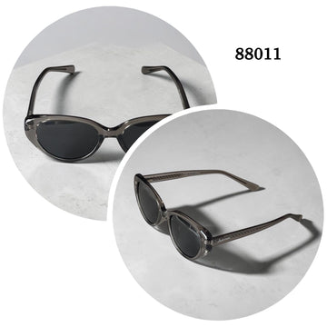 Chairman Luxury Grey Frame Black Sunglass