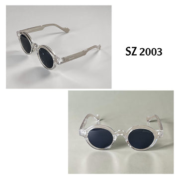 Chairman SZ2003 Luxury White Frame Blue Sunglass