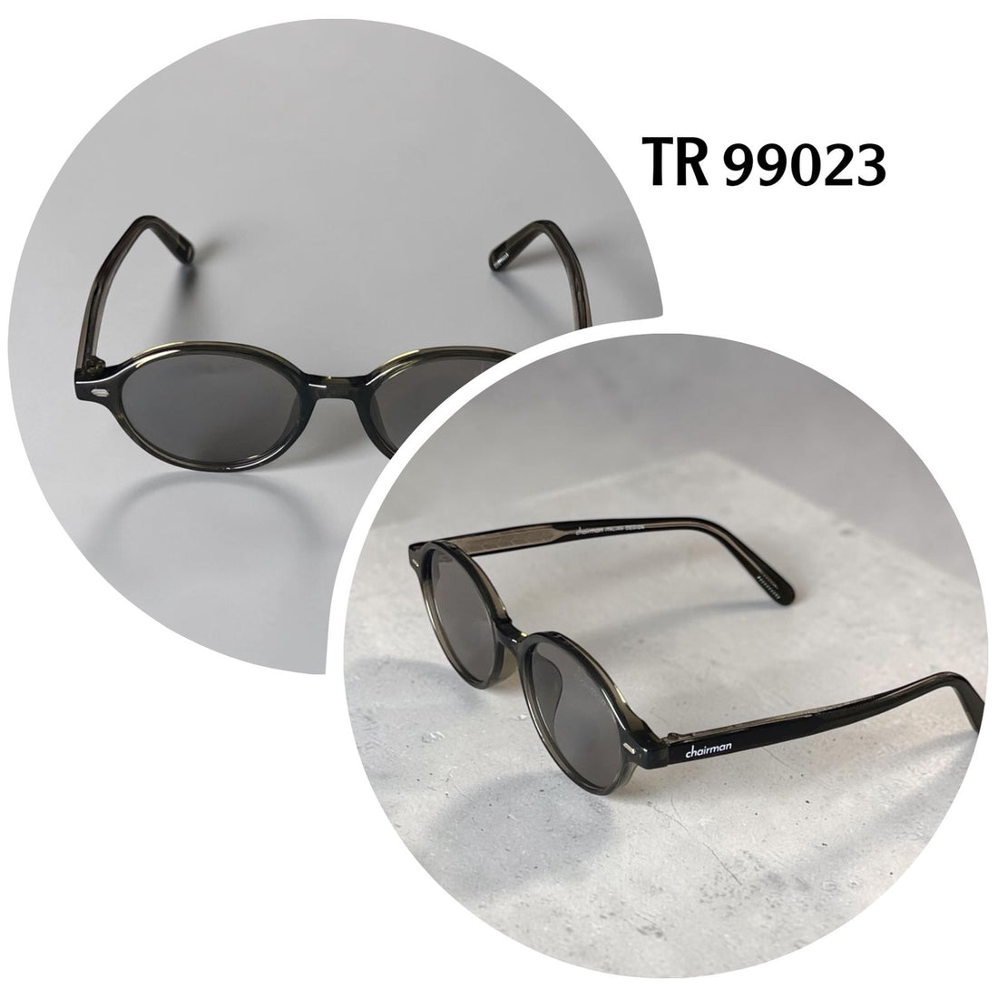 Chairman TR99023 Grey Frame Black Sunglass